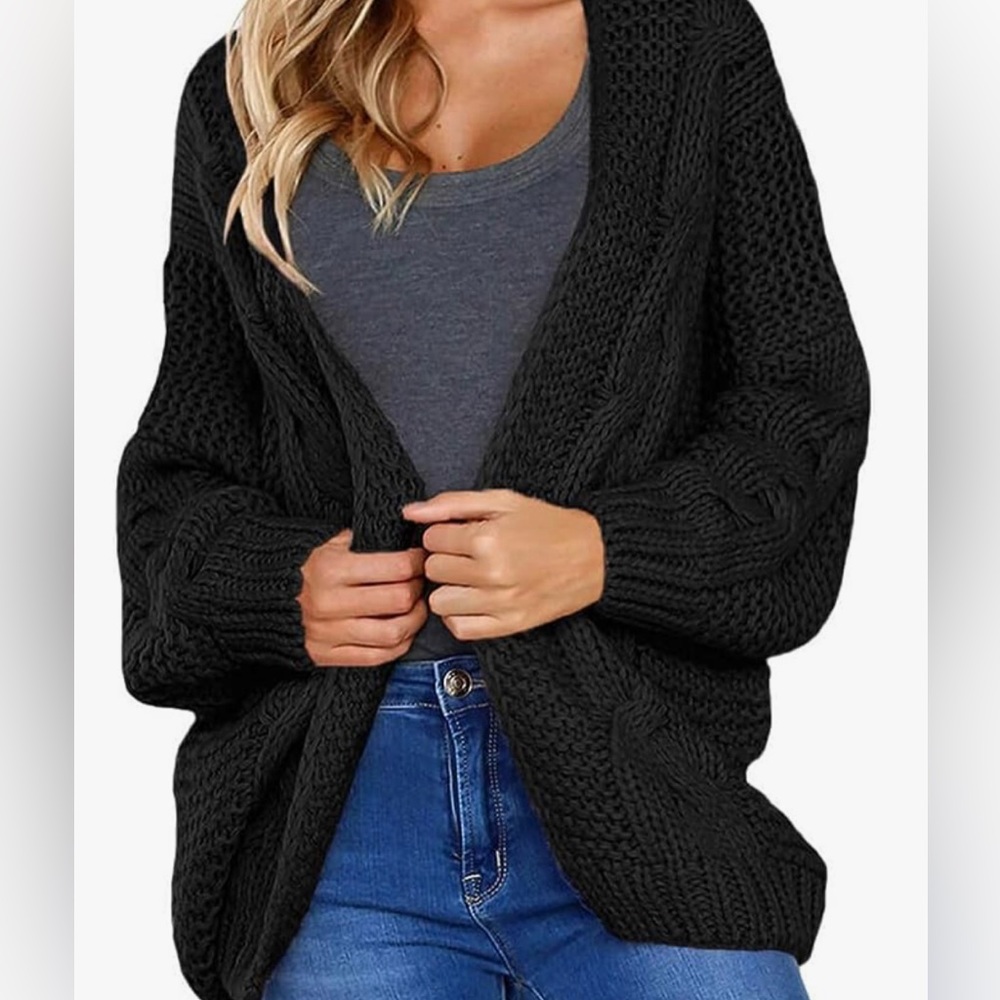 Women’s Black Cardigan